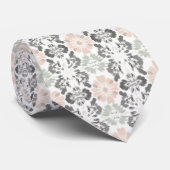 abstract patroon stropdas (Opgerold)