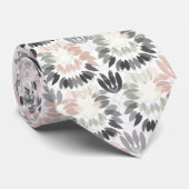 abstract patroon stropdas (Opgerold)