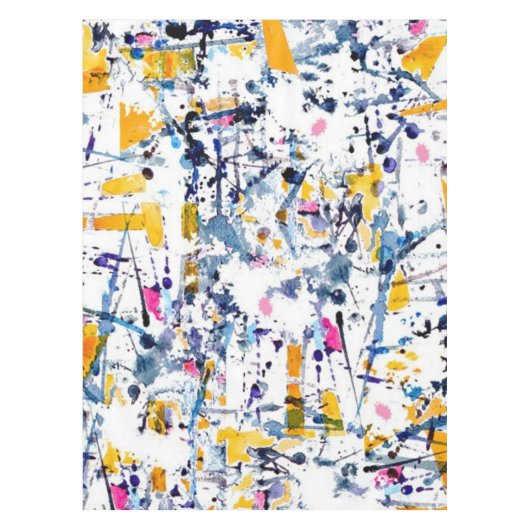 Abstract patroon tafelkleed (Voorkant)