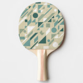 Abstract patroon tafeltennisbatje (Voorkant)