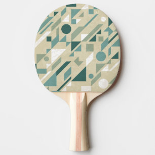 Abstract patroon tafeltennisbatje