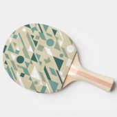 Abstract patroon tafeltennisbatje (Zijkant)