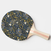 Abstract  patroon tafeltennisbatje (Zijkant)