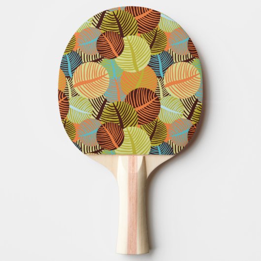Abstract patroon tafeltennisbatje (Voorkant)