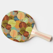 Abstract patroon tafeltennisbatje (Zijkant)
