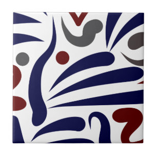 abstract patroon tegeltje