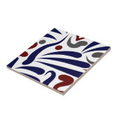  abstract patroon tegeltje (Zijkant)