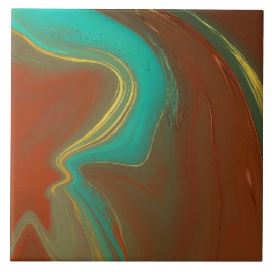 abstract patroon, tegeltje (Voorkant)