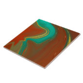 abstract patroon, tegeltje (Zijkant)