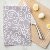 Abstract patroon theedoek (Quarter Fold)