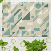 Abstract patroon theedoek (Gevouwen)