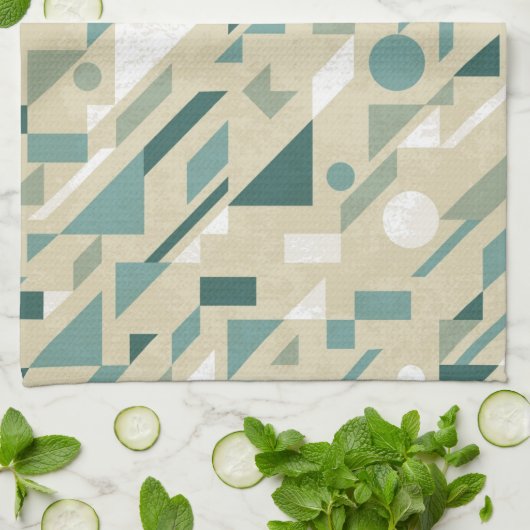 Abstract patroon theedoek (Gevouwen)