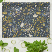 Abstract  patroon theedoek (Gevouwen)