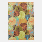 Abstract patroon theedoek (Verticaal)