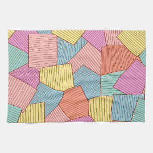 Abstract patroon theedoek