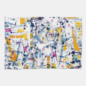 Abstract patroon theedoek (Horizontaal)