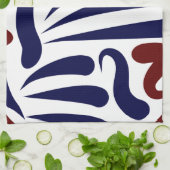 abstract patroon theedoek (Gevouwen)