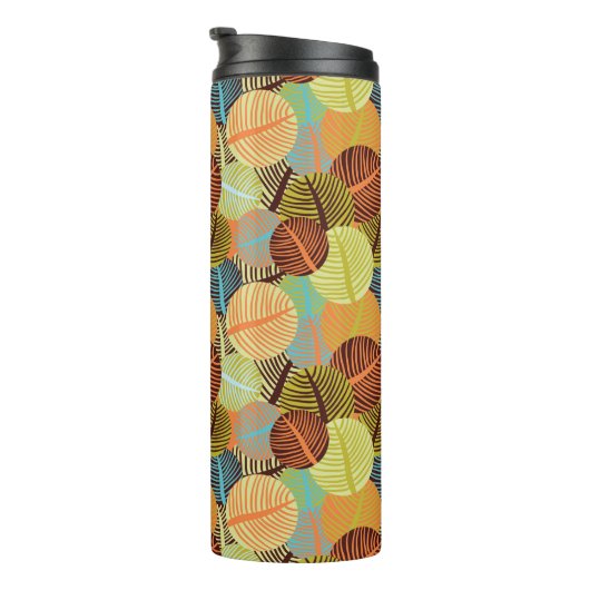 Abstract patroon thermosbeker (Geroteerd rechts)