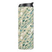 Abstract patroon thermosbeker (Gedraaid links)