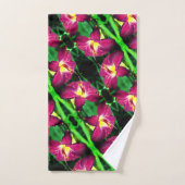 Abstract patroon tijdens dagvlucht sluiten bad handdoek (Handdoek)