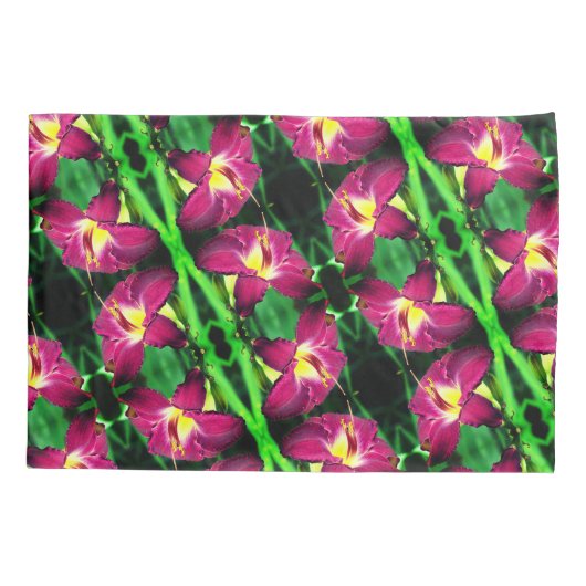 Abstract patroon tijdens dagvlucht sluiten kussensloop (Achterkant)