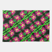 Abstract patroon tijdens dagvlucht sluiten theedoek (Horizontaal)