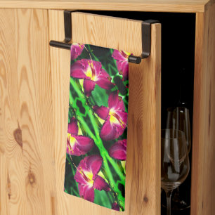 Abstract patroon tijdens dagvlucht sluiten theedoek