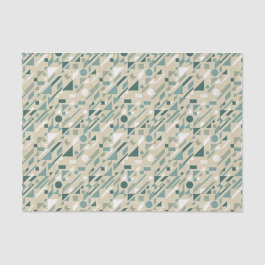 Abstract patroon tissuepapier (Voorkant)