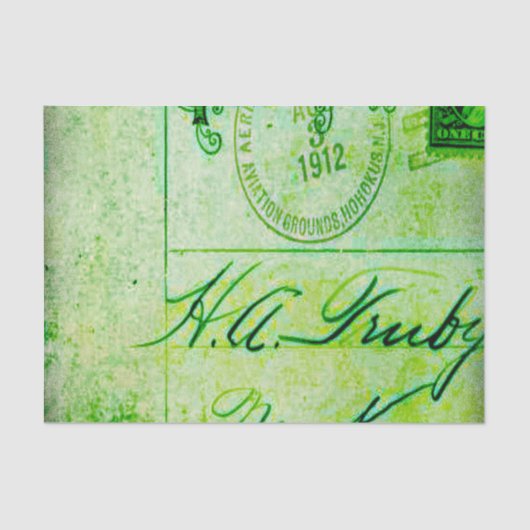 Abstract  patroon tissuepapier (Voorkant)