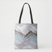 Abstract patroon tote bag (Voorkant)