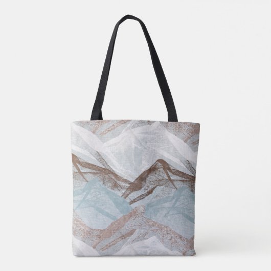 Abstract patroon tote bag (Achterkant)