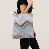 Abstract patroon tote bag (Dichtbij)