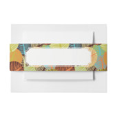 Abstract patroon uitnodigingen wikkel (Voorkant Voorbeeld)