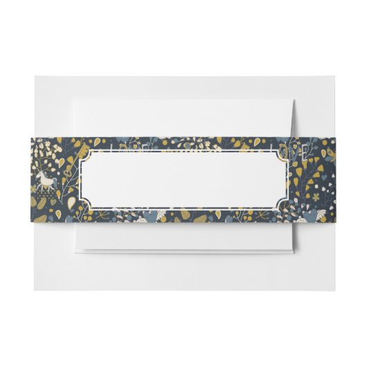 Abstract patroon uitnodigingen wikkel (Voorkant Voorbeeld)