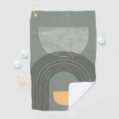 Abstract patroon van bohemen golfhanddoek (Insitu)