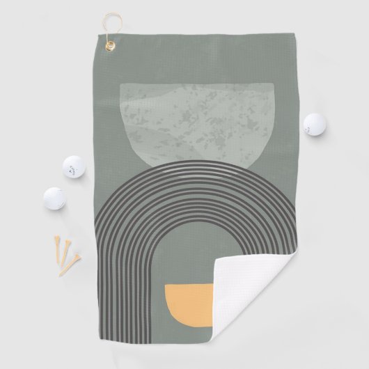 Abstract patroon van bohemen golfhanddoek (Insitu)