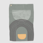 Abstract patroon van bohemen golfhanddoek (Voorkant)