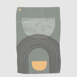 Abstract patroon van bohemen golfhanddoek