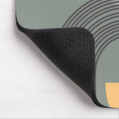 Abstract patroon van bohemen muismat (Hoek)