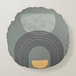 Abstract patroon van bohemen rond kussen