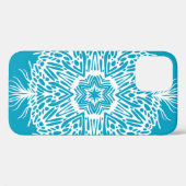 Abstract  patroon van creatieve sneeuwvlokken. is Case-Mate iPhone case (Achterkant (horizontaal))