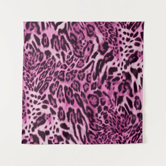 abstract patroon van de huid van de duitse luipaar wandkleed (Voorkant)