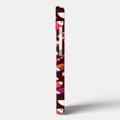 Abstract patroon van de retrovis onderwater Case-Mate iPhone case (Achterkant / Links)