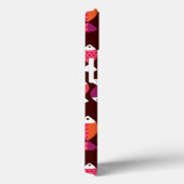 Abstract patroon van de retrovis onderwater Case-Mate iPhone case (Achterkant / Rechts)