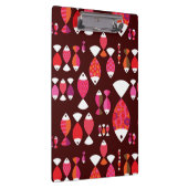 Abstract patroon van de retrovis onderwater klembord (Rechts)