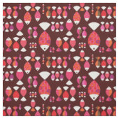 Abstract patroon van de retrovis onderwater stof (Swatch)