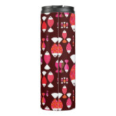 Abstract patroon van de retrovis onderwater thermosbeker (Achterkant)