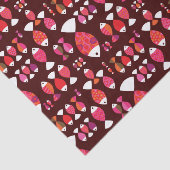 Abstract patroon van de retrovis onderwater tissuepapier (Detail)