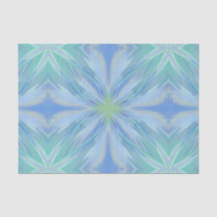 Abstract patroon van de Waterverf van Seaside Flor Tissuepapier