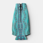 Abstract patroon van dichroomhoudend strand flesjeskoeler (Achterkant)